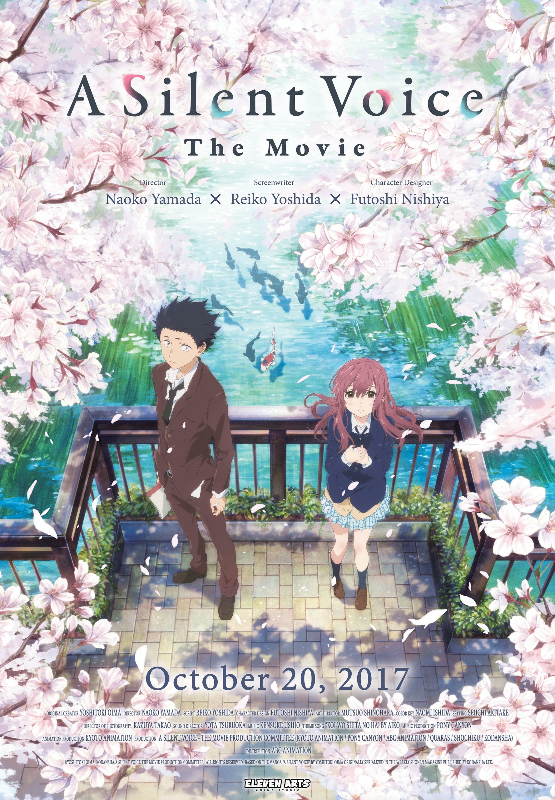 دانلود انیمه سینمایی A Silent Voice: The Movie 2016 Koe no katachi